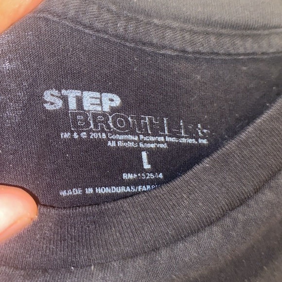 Step Brothers Funny T Shirt Black L “You Have To Call Me Nighthawk” Will Ferrell - Picture 4 of 5